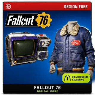 Fallout 76 Sugar Bomb Bundle - McDonalds Exclusive Region free