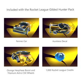 Gilded Hunter Pack for Rocket League