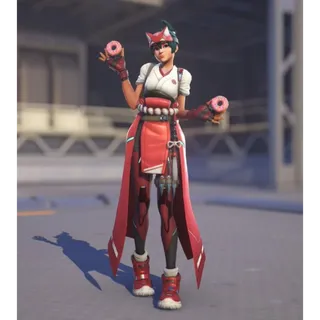 Kiriko's Donut Break emote Mcdonalds Exclusive  Code