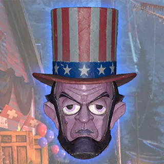 Glowing Abe Mask Fasnacht  2025