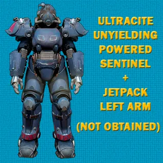 Ultracite + Jetpack Left Arm Set Unyielding Powered Sentinel