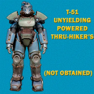 T-51 Set Unyielding Powered Thru-Hiker's