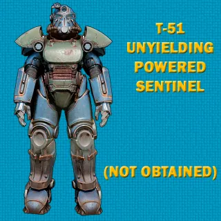 T-51 Set Unyielding Powered Sentinel