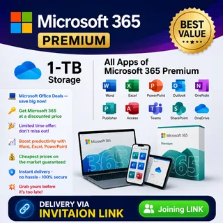 Microsoft 365 Premium - ALL APPS OF 365 Premium