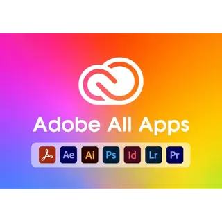 Adobe Creative Cloud All Apps - 1 Month Redeem Key