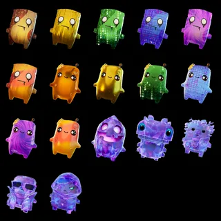 All New Fortnite Sprites Level 1 (You Keep)
