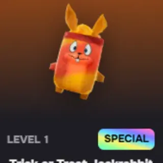 Trick Or Treat Jackrabbit Sprite Level 1 (You Keep)
