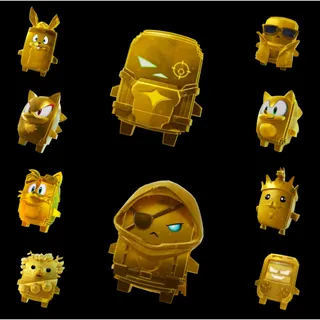 Fortnite Gold Sprites Indexing Bundle Including Gold Klombo