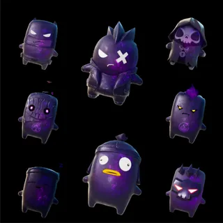 All Fortnite Cube Sprites Level 5 Mastered Whole Sprites