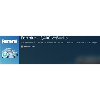 V-Bucks | 2,400