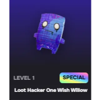 Fortnite Loot Hacker One Wish Willow Sprite Level 1 (You Keep)
