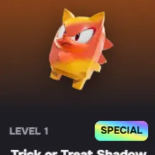 Trick Or Treat Shadow Sprite Level 1 (You Keep)