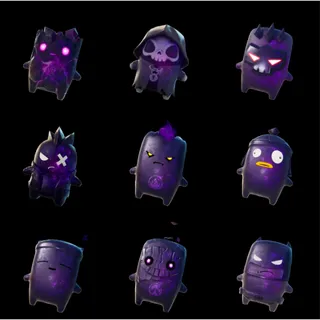 All Fortnite Cube Sprites Index Only