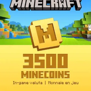Minecraft Minecoins 3500