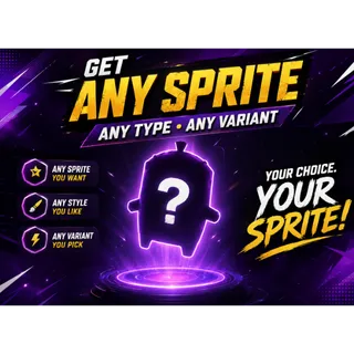 4x Mastered Sprites Of Your Choice