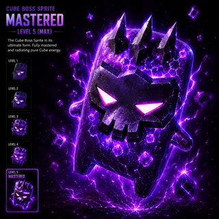 Cube Boss Sprite Mastered Level 5