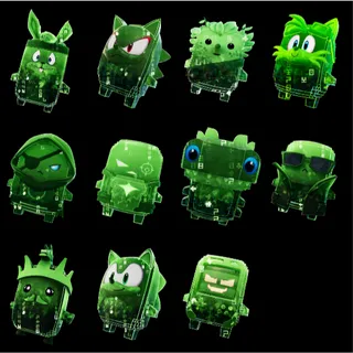 All Fortnite Cheat Master Sprites Mastered Bundle Except Crown is Lvl 1