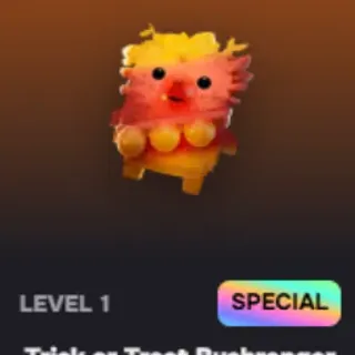 Trick Or Treat Bush Sprite Level 1 (You Keep)