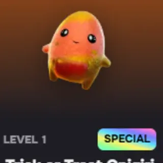 Trick Or Treat Onigiri Sprite Level 1 (You Keep)