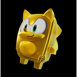 Gold Sonic Sprite Index Only