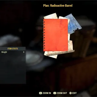 Radioactive Barrel Plan