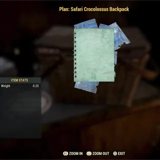 Safari Crocolossus Backpack