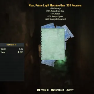 Prime Light Machine Gun .308 Receiver