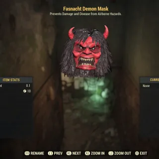 Fasnacht Demon Mask