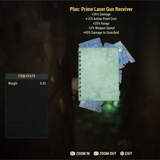 Prime Laser Gun Receiver