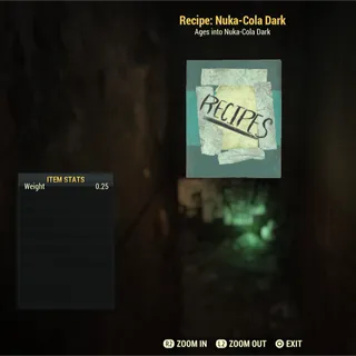 Nuka-Cola Dark Recipe