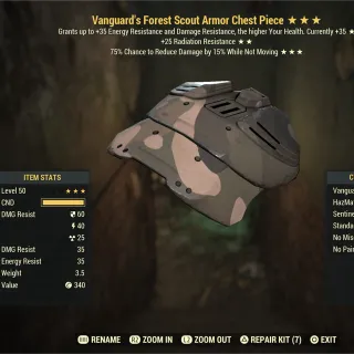 Van RR Sent Forest Scout Chest