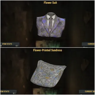 Flower-Printed Sundress + Suit