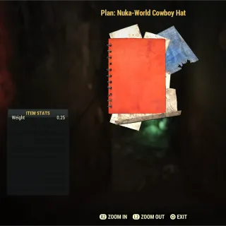 Nuka-World Cowboy Hat