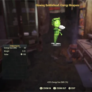 Glowing Bobblehead - Energy Weapons