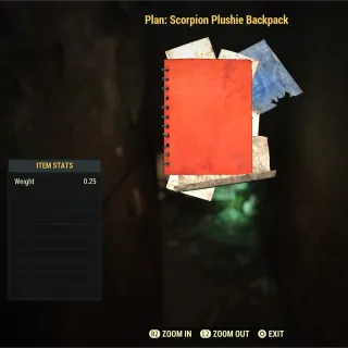 Scorpion Plushie Backpack