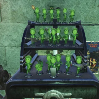 Glowing Bobblehead Set