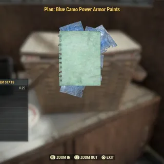 Blue Camo PA Paints