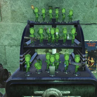 Glowing Bobblehead Set