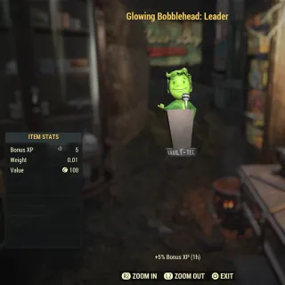 Glowing Bobblehead - Leader