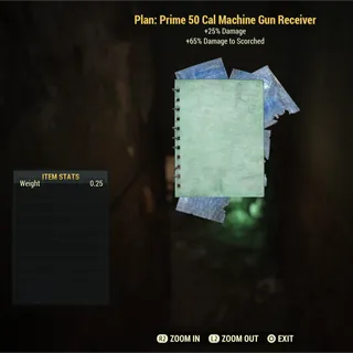 Prime .50 Cal Machine Gun Receiver