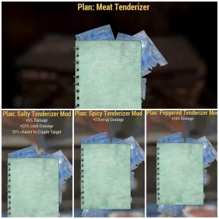 Tenderizer Plan + Mods