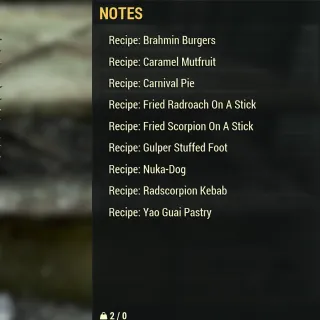 Nuka-World Recipe Bundle 🧉