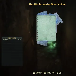 Missile Launcher Atom Cats Paint