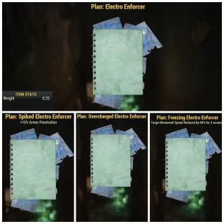 Electro Enforcer + Mods