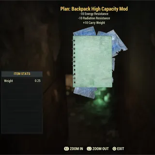 Backpack High Capacity Mod