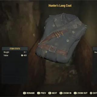 Hunters Long Coat