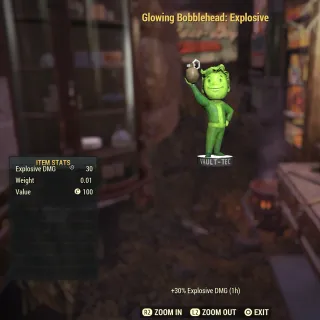 Glowing Bobblehead - Explosive