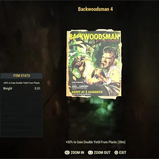 100 Backwoodsman 4’s