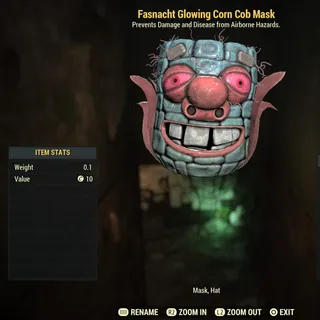 Glowing Corn Cob Mask