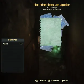 Prime Plasma Gun Capacitor